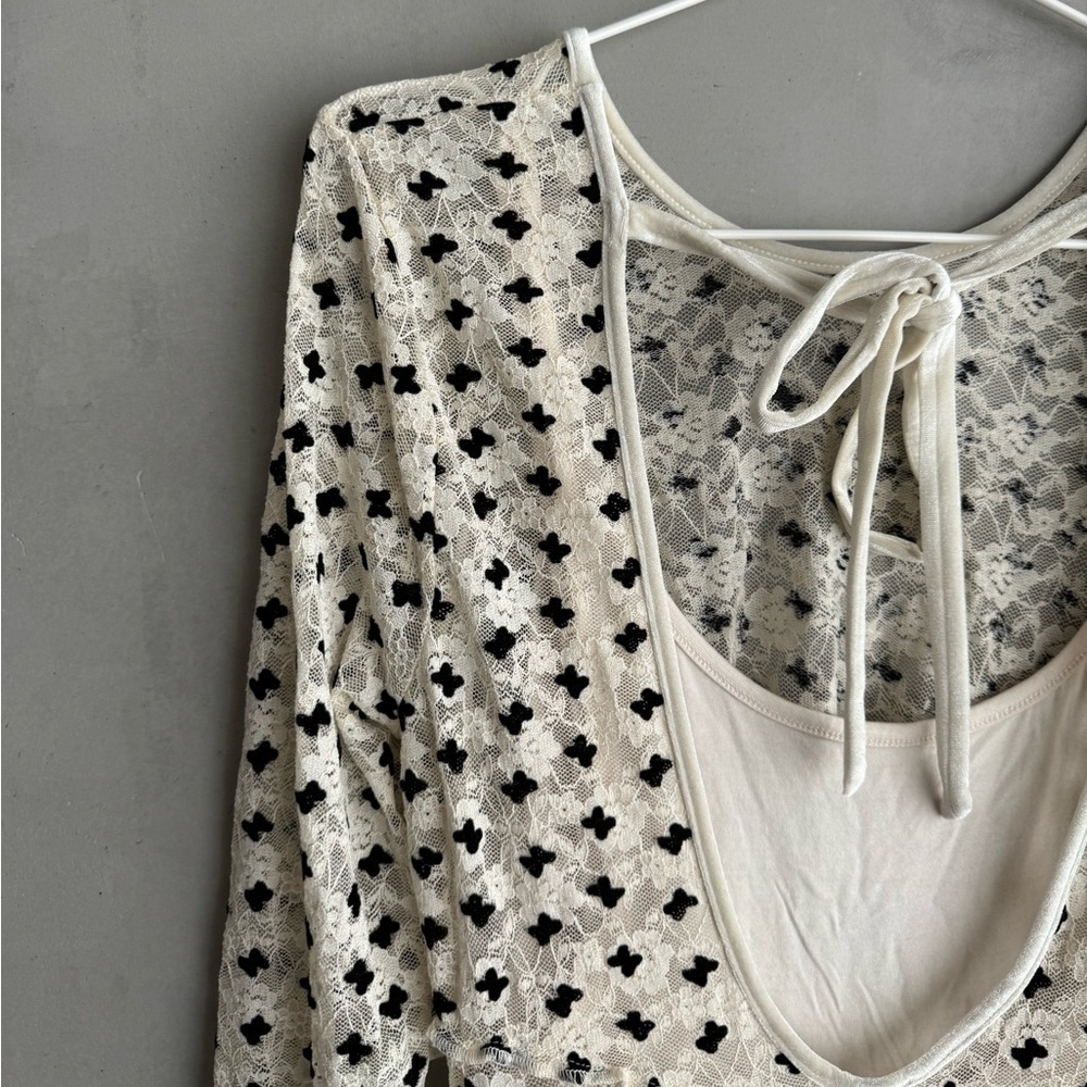 FREE PEOPLE Sheer Delight Mini Dress - Picture 9 of 16